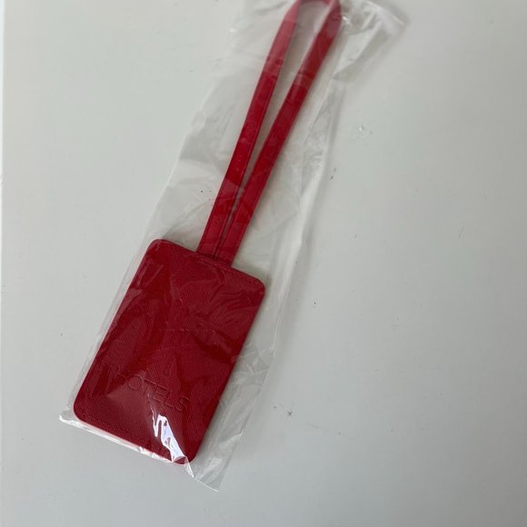 VIRGIN Travel Set: Silk Sleep Mask & Luggage Tag NWOT - Picture 4 of 4